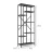 Стеллаж Nex Loft Raft metalic Nex Loft Cascade 1780x700x300 mm, 7 rafturi, PAL, Anthracite/ Anthracite