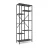 Стеллаж Nex Loft Raft metalic Nex Loft Cascade 1780x700x300 mm, 7 rafturi, PAL, Anthracite/ Anthracite