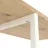 Стеллаж Nex Loft Raft metalic Nex Loft Cascade 1780x700x300 mm, 7 rafturi, PAL, White / Oak Artisan