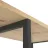 Стеллаж Nex Loft Raft metalic Nex Loft Cascade 1090x700x300 mm, 5 rafturi, PAL, Antracite / Oak Artisan