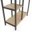 Стеллаж Nex Loft Raft metalic Nex Loft Cascade 1090x700x300 mm, 5 rafturi, PAL, Antracite / Oak Artisan