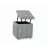 Пуф Nex Home Cub Transformer 5 scaune in 1 Nex Home N7, Gri