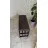 Pantofar Nex Home Pantofar cu 3 nivele Nex Home, metal, sarcina 150 kg, 100x32x52 cm, 19 Cafeniu