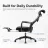 Fotoliu de birou Nex Home Fotoliu de birou ergonomic Nex Home Confort Black
