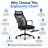 Fotoliu de birou Nex Home Fotoliu de birou ergonomic Nex Home Confort Black