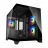 Корпус без БП Cougar mATX FV150 Mini RGB w/o PSU, 2x120revers, 1x120rear, TG: Front&Side, 2xUSB3.0, 1xUSB-C, 1x2.5", 1x3.5", RGB Button, Black