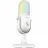Microfon RAZER Microphones Razer Seiren V3 Chroma, 16mm Condenser Microphone, Supercardioid, 110db, -34 db, 96 kHz, 24bit, Tap-to-Mute, RGB, USB, White