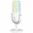Microfon RAZER Microphones Razer Seiren V3 Chroma, 16mm Condenser Microphone, Supercardioid, 110db, -34 db, 96 kHz, 24bit, Tap-to-Mute, RGB, USB, White