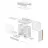 Корпус без БП DEEPCOOL ATX CL660 WH, w/o PSU, 2x120mmARGB, USB-C, USB3.0, Front Mesh, TG, Dust Filter, 2x2.5', 2x3.5", White