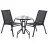 Set mobilier de gradina Gardenline Set mobilier de gradina SAD5895 Black GardenLine