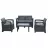 Set mobilier de gradina Gardenline Set mobilier de gradina ZUM6454 Anthracite GardenLine