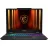 Laptop gaming MSI Cyborg 15 B2RWFKG-071US Translucent Black, 15.6" FHD IPS (1920x1080) 144Hz (Intel Core 7-240H 1.8–5.2GHz, 16GB (2x8GB) DDR5-5600, 512GB NVMe SSD, GeForce RTX 5060 8GB GDDR7, 2x USB 3.2 Gen1, 1x USB 3.2 Gen2 Type-C (DP1.4/PD-in), LAN, Wi-Fi 6E/BT