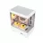 Корпус без БП Darkflash M-ATX DB330M White with 3*argb fans DB330M White