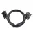 Кабель видео Cablexpert Cable DVI - 1.8m - Cablexpert CC-DVI-BK-6, 1.8 m, DVI video cable single link, Nickel plated, black
