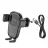 Carholder Hoco Car Holder  HOCO HW1 Pro, Wireless Fast Charging Car Holder, Wireless output: 5W / 7.5W / 10W / 15W, Air Outlet, Black