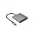 Кабель USB GEMBIRD Gembird  A-CM-COMBO3-04, USB Type-C 3-in-1 multi-port adapter (USB port + HDMI + PD), 85 W USB Type-C Power Delivery, USB 3.2 Gen 1 (5 Gbps) port, 2 x HDMI ports with UHD 4K support, space grey