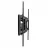 Suport perete GEMBIRD Wall Mount  Gembird "WM-120ST-01" Black 60"-120", 120kg, VESA:up 900x600, Wall dist: 75 ~ 703 mm