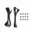 Ventilator DEEPCOOL PC Case Fan Deepcool FL12R SE 3in1 kit, 120x20x25mm, ≤25.79 dB, 41.14CFM, 400-1500RPM, PWM, ARGB, 4-Pin Fan & 3-pin ARGB 5V, Hydro Bearing, Black