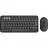 Kit (keyboard+mouse) LOGITECH Wireless Keyboard & Mouse Logitech Pebble 2 Combo for MAC, Compact, Low-profile, Multi-Device, 4000dpi, 3 buttons, 2xAAA/1xAA, 2.4Ghz+BT, EN, Graphite