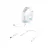 Casti fara fir HyperX Wireless headset HyperX Cloud Flight 2, White, Customizable RGB with Removable Plates, Frequency response: 20Hz–20,000 Hz, Battery life up to 100h, Connect Wirelessly via 2.4G Hz / Bluetooth / Instant Pair, Up to 20 meters, Signature Comfort and Two