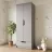 Шкаф MBS Dulap clasic LILU 2D1S 80x50x210 Grey