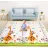 Covor educativ 4Play Игровой коврик 4Play Giraffes/Animals 180x200x1.5cm