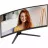 Monitor AOC 34" AOC CU34B3E, Black, VA-Curved, 3440x1440, 120Hz, AdaptiveSync, 1msMPRT, 300cd, HDR10, DP+HDMI
