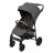 Коляска Caretero Carucior de plimbare pentru copii Caretero ELMA DARK GREY