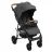Коляска Caretero Carucior de plimbare pentru copii Caretero ELMA DARK GREY