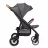 Коляска Caretero Carucior de plimbare pentru copii Caretero ELMA DARK GREY