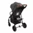 Коляска Caretero Carucior de plimbare pentru copii Caretero ELMA DARK GREY