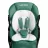 Scaun pentru alimentare Caretero Scaun de masa 2 in 1 Caretero INDIGO BLACK GREEN