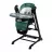 Scaun pentru alimentare Caretero Scaun de masa 2 in 1 Caretero INDIGO BLACK GREEN