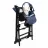 Scaun pentru alimentare Caretero Scaun de masa 2 in 1 Caretero INDIGO BLACK NAVY