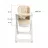 Стульчик для кормления Caretero Scaun de masa 2 in 1 Caretero MEGALO BEIGE