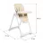 Стульчик для кормления Caretero Scaun de masa 2 in 1 Caretero MEGALO BEIGE