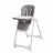 Стульчик для кормления Caretero Scaun de masa 2 in 1 Caretero MEGALO DARK GREY
