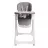 Стульчик для кормления Caretero Scaun de masa 2 in 1 Caretero MEGALO DARK GREY