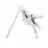 Scaun pentru alimentare Caretero Scaun de masa 2 in 1 Caretero MEGALO LIGHT GREY