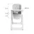 Scaun pentru alimentare Caretero Scaun de masa 2 in 1 Caretero MEGALO LIGHT GREY