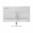 Monitor gaming LENOVO 27" LENOVO L27q-4A, White, IPS, 2560x1440, 100Hz, 1msMPRT, 350cd, CR1500:1, HDR10, HDMI+DP, Spkrs, Pivot
