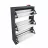 Pantofar Bofigo Обувница Bofigo 18-03-81 Anthracite/White