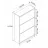 Pantofar Bofigo Обувница Bofigo 18-03-81 Anthracite/White
