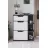 Pantofar Bofigo Обувница Bofigo 18-35-81 Anthracite/White
