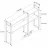 Masa de birou Bofigo Письменный стол Bofigo 20-99-01 White