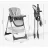 Scaun pentru alimentare QPlay Стульчик для кормления 4Play D-805 Light Grey