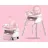 Scaun pentru alimentare QPlay Стульчик для кормления 4Play E-800 Pink