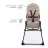 Scaun pentru alimentare KinderKraft Стульчик для кормления Kinderkraft Binci Beige (KHBINC00BEG0000)