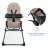 Scaun pentru alimentare KinderKraft Стульчик для кормления Kinderkraft Binci Beige (KHBINC00BEG0000)