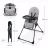 Scaun pentru alimentare KinderKraft Стульчик для кормления Kinderkraft Binci Grey (KHBINC00GRY0000)